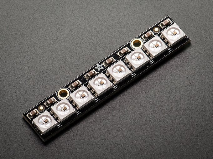 NeoPixel Stick 8 x WS2812 5050 RGB LED van Adafruit 1426