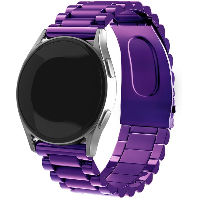 Huawei Watch GT 5 - 46mm stalen band (paars)