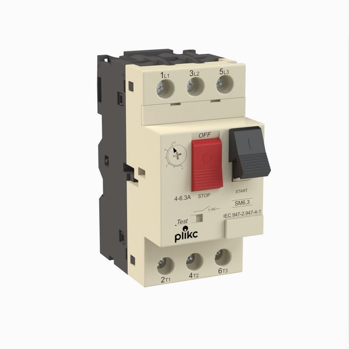 Thermische Motorbeveiligingsschakelaar Serie SM 4-6,3A Motorbescherming