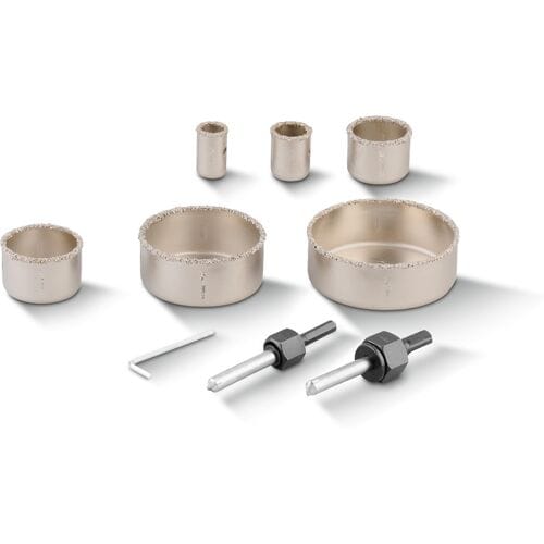 PARKSIDE Bimetaal of hardmetalen gatenzagenset, 9-delig (Carbide)