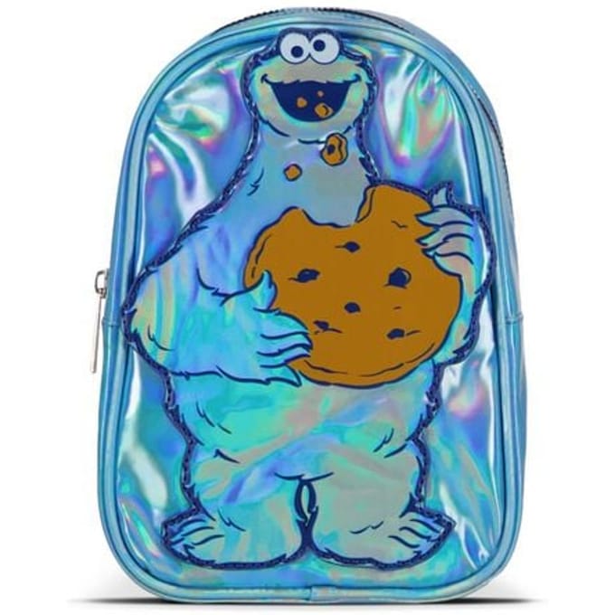 Sesame Street Cookie Monster - Shiny Mini Backpack Unisex Mini rugzak - meerkleurig - Standard