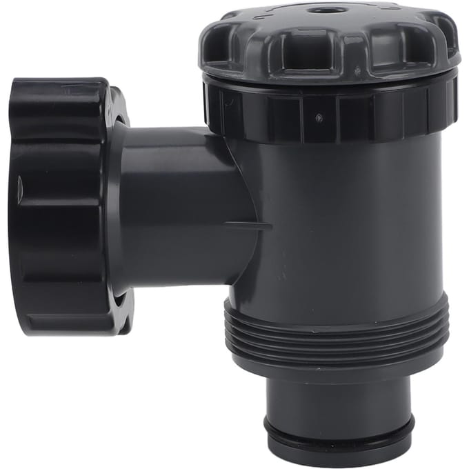 Vanne plongeuse de piscine 38 mm ABS anti-encrassement, vannes de remplacement efficaces marche/arrêt black