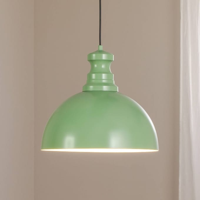 Opviq Hanglamp Kure, mintgroen, metaal, Ø 40 cm E27