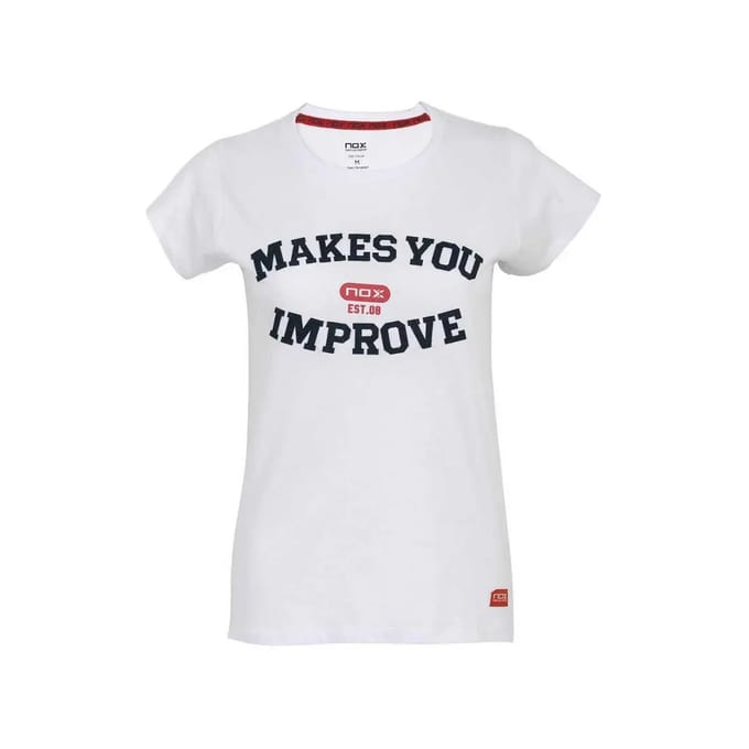 Dames-T-shirt Nox Casual Letras