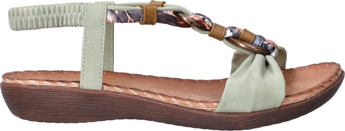 Rieker Sandalen - Dames - Groen - Maat:40