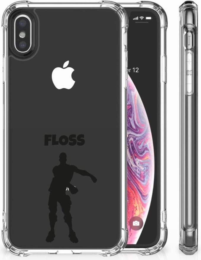 Apple iPhone X | Xs Stevig Bumper Hoesje Floss