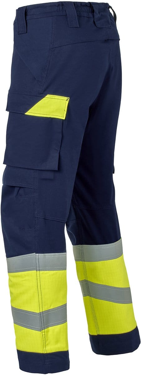 HAVEP Werkbroek Multiprotector 80570 - Marine/Fluo Geel - 50