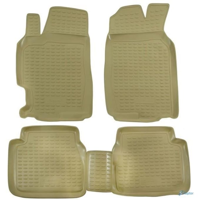 J&J AUTOMOTIVE | Tapis De Sol En Caoutchouc 3D Exclusive Pour Mazda 6 2002-2012 noir