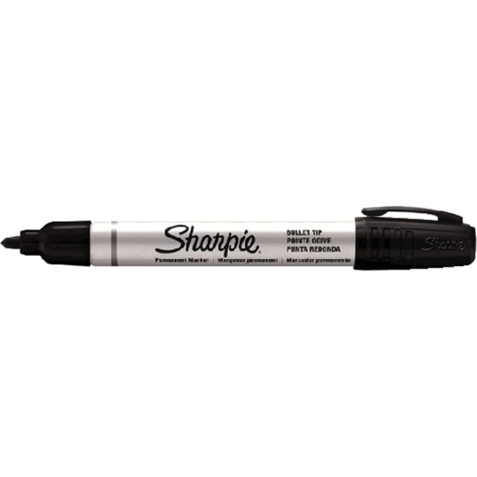 Viltstift Sharpie rond Pro 1.5-3mm zwart | 12 stuks