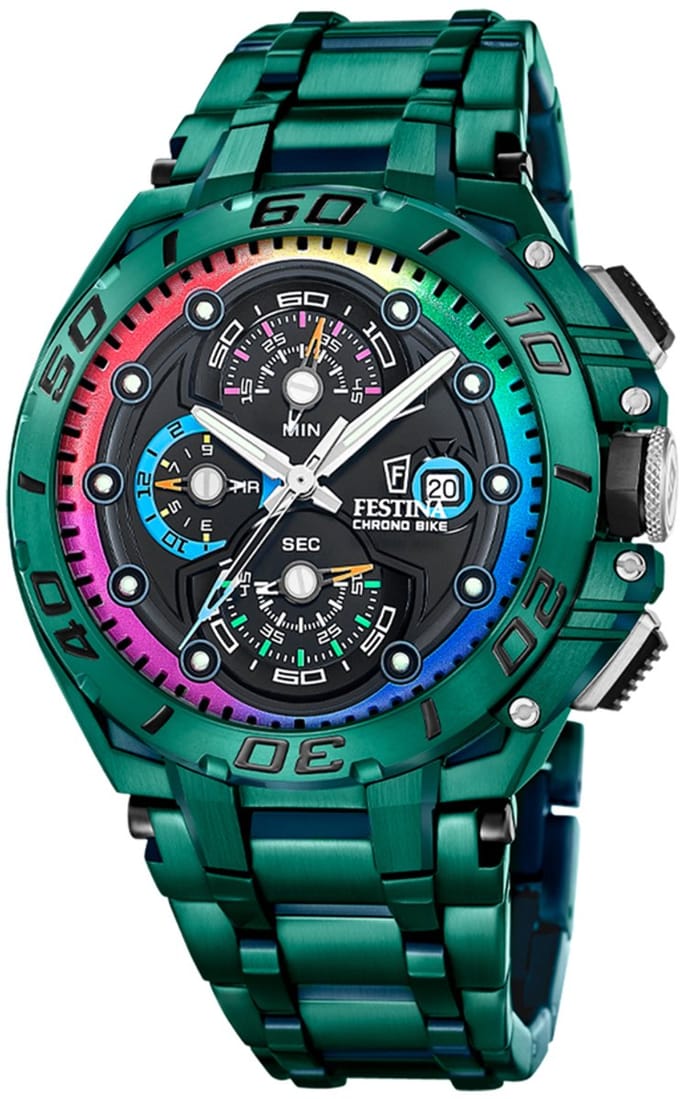FESTINA MEN'S BLACK WATCH F20760/1