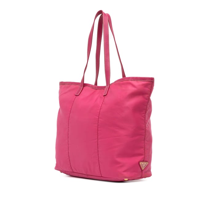 Roze Nylon Schoudertas