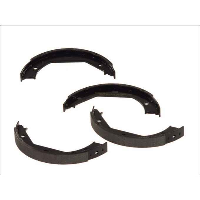 BOSCH Handremschoenen 0 986 487 607 | BS845 | BMW 1 2 3 4 5 Serie X1 | E81 E82 E87 E88 E39 E46 E90 F30 F32 E84 | OEM 34411163988 | 34416761292 | 185 x 20 mm