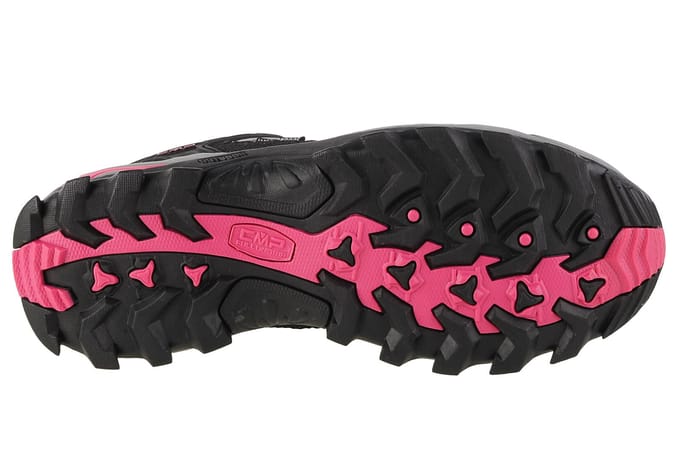 CMP Rigel Low Wandelschoenen - Maat 42 - Vrouwen - grijs/zwart/roze