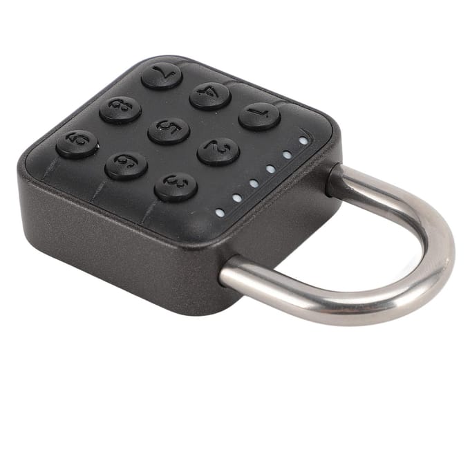Combinatieslot Zinklegering Waterdicht Resetbaar 6-cijferige Code Hangslot voor Gym School Locker gray