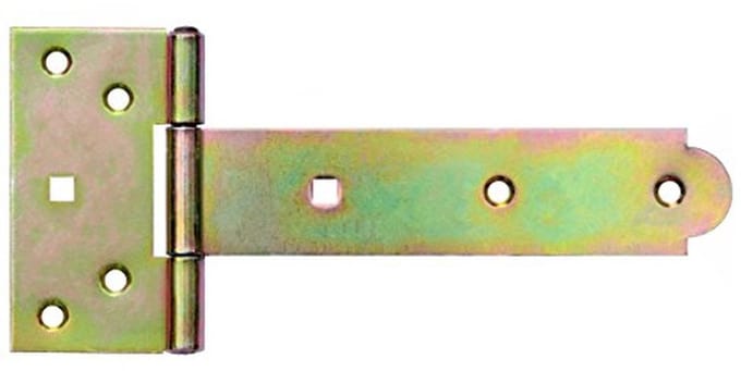 Kruiskoppeling T-scharnieren 150 mm half zwaar verzinkt