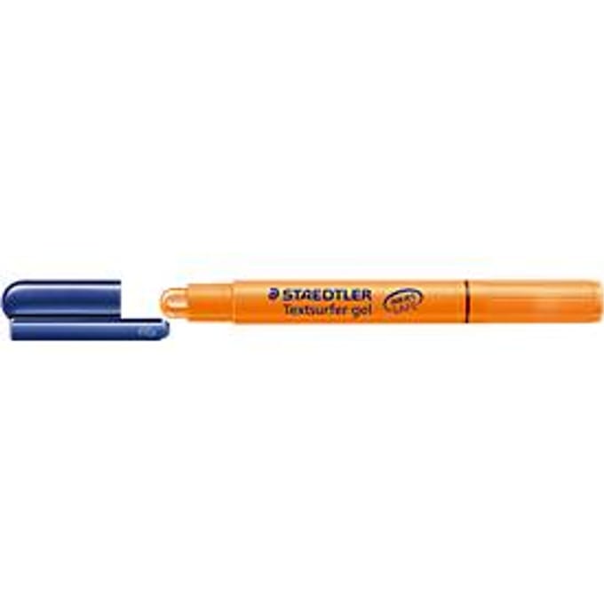 Staedtler markeerstift Gel, met gelnavulling, Diameter navulstation 9 mm, oranje