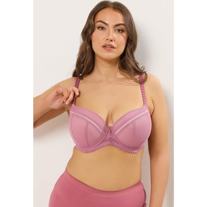 Yours Roze Kanten Beugelbeha Met Vulling Size 90G