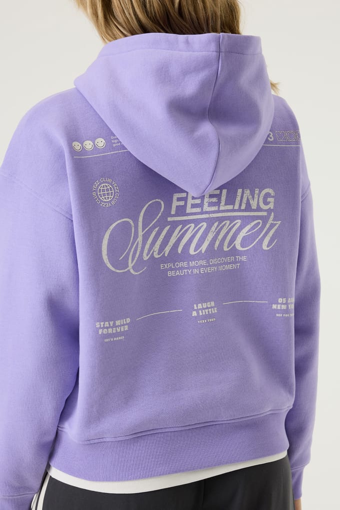 Yezz hoodie lila