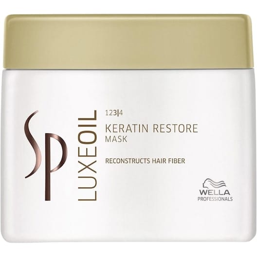 Wella Luxe Oil Keratin Restore Mask Haarbehandeling voor droog haar Dames 400 ml