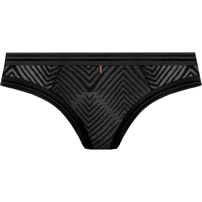 Freya TAILORED- Dames Brazilian- BLACK- Maat L