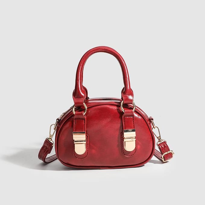 Mode Textuur Kleine Tas Damesmode Schoudertas Handtas Kettingtas Crossbody Schelptas black