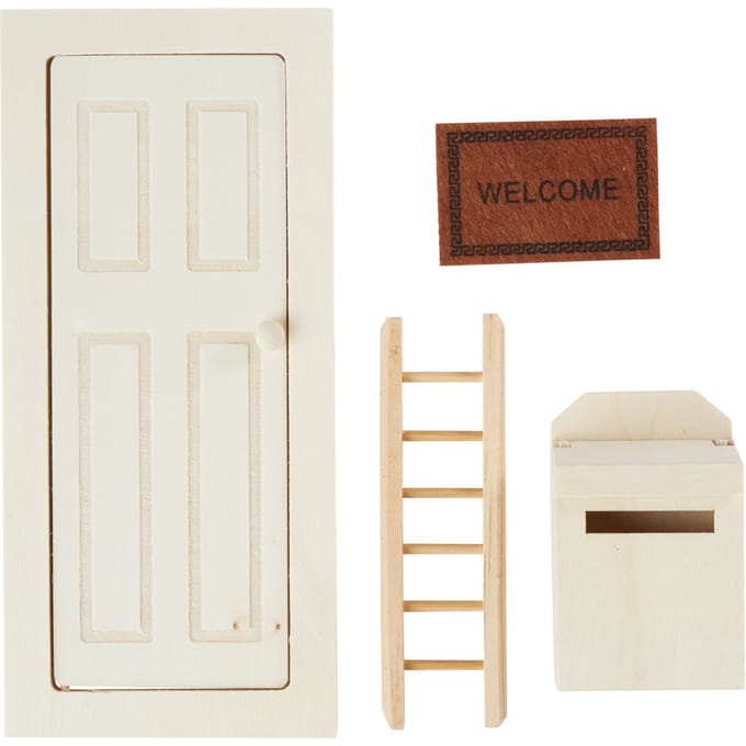 Kabouter deur set "Welcome"