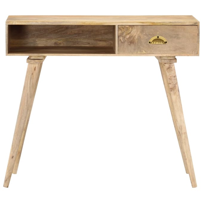 vidaXL - Wandtafel - 90x45x75 - cm - massief - mangohout