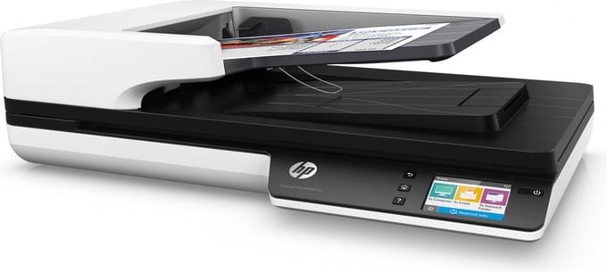 HP Scanjet Pro 4500 fn1 Flatbed & automatische documentinvoer 1200 x 1200DPI A4 Grijs