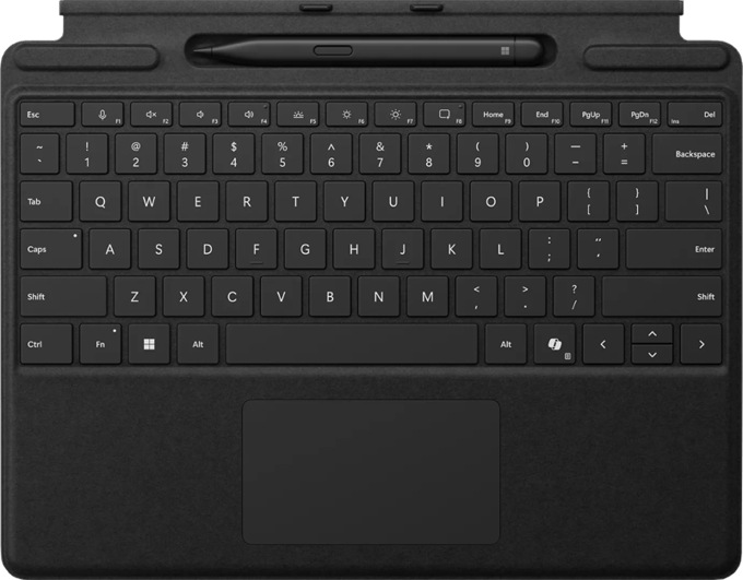 Microsoft Surface Pro 13 Inch Type Cover met Slim Pen Zwart Qwerty
