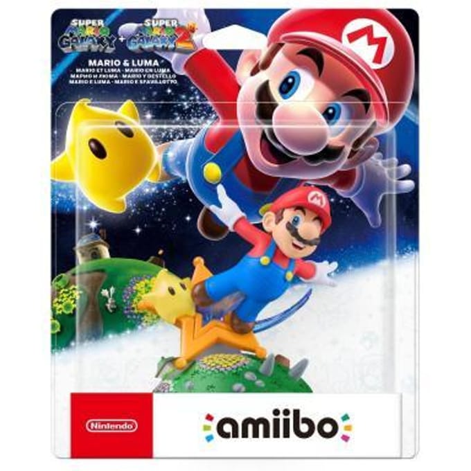 Nintendo Switch Amiibo Super Mario Galaxy - Mario & Luma Games