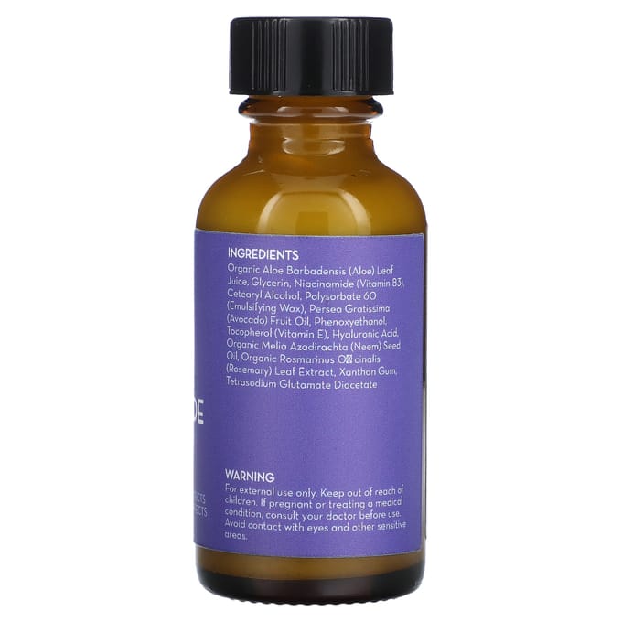 Pure Body Naturals, Pure Protect, Sérum Niacinamide, 1 fl oz (30 ml) brown