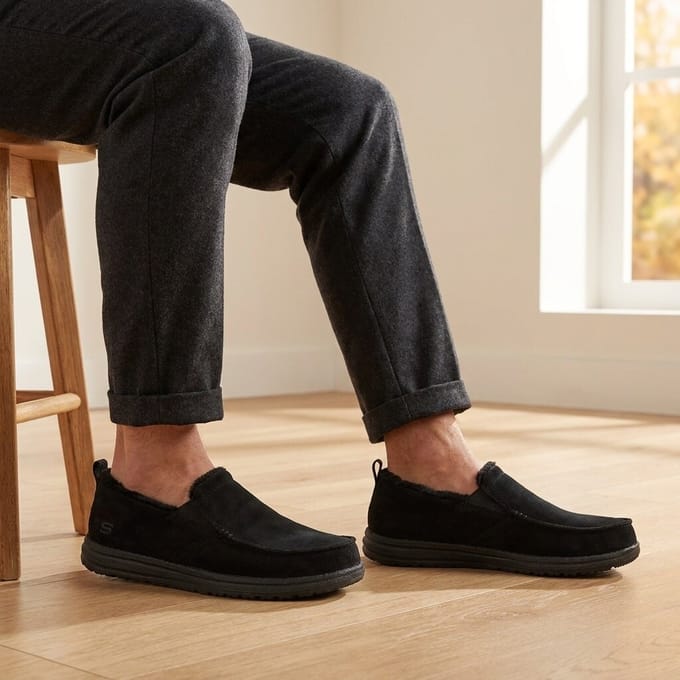 Skechers Skechers Melson Willmore Pantoffels Zwart