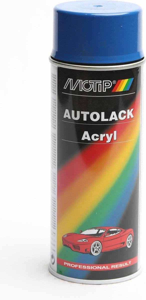 Motip 44925 - Autolak spuitbus - Blauw  - 400ml