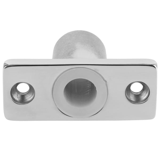 Support de douille de verrouillage de rame à montage supérieur T?Support profilé en acier inoxydable 316 pour yacht white