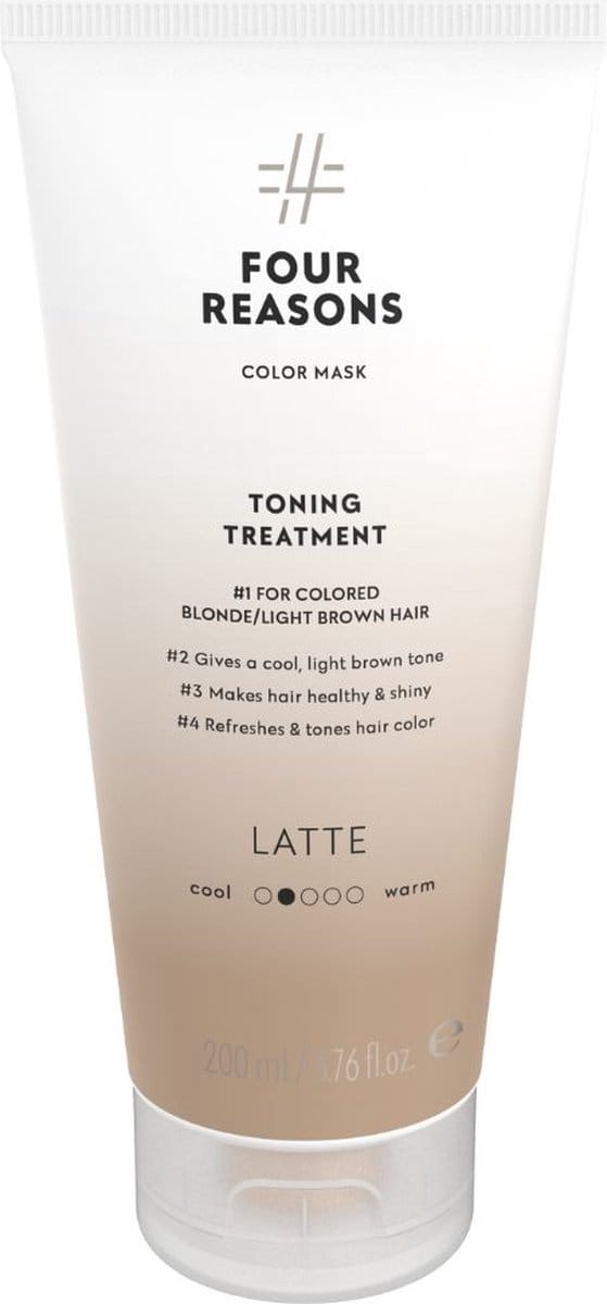 Four Reasons - Color Mask Toning Treatment Latte - 200ml