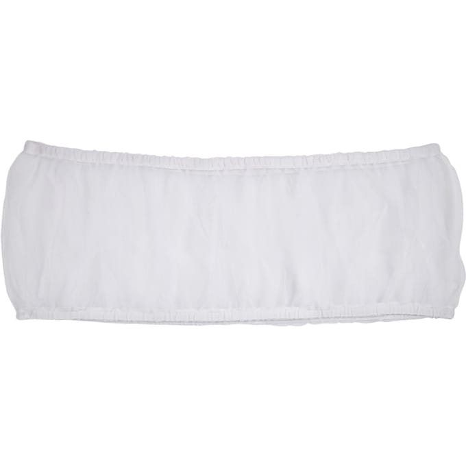 Grote Maat Geventileerde Nylon Vogelkooi Hoes Shell Zaadvanger Huisdierproducten(Wit) wit