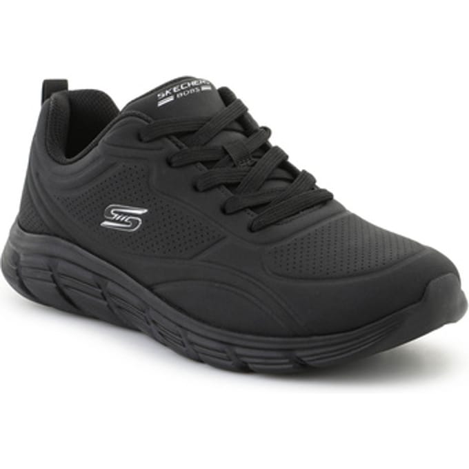 Skechers BOBS Sport B Flex LO - Cool Ease dames sneakers zwart - Maat 37 - Extra comfort - Memory Foam