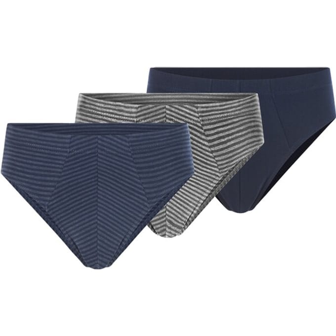 Babista herren 3-Pack Slip - 06/M/L - blauw - Plus Size