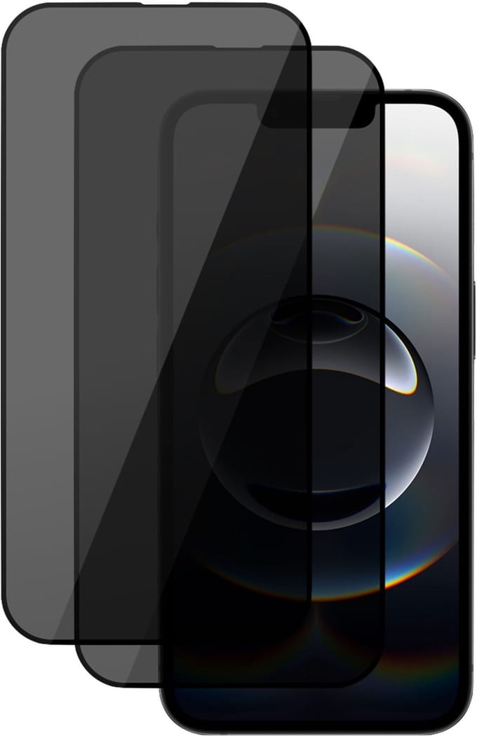 2x ChiGuard Privacy Screenprotector geschikt voor iPhone 16e - Beschermglas - Privé GuardCover