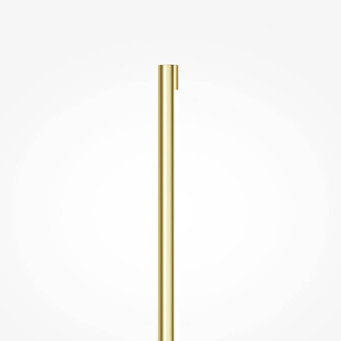 Maytoni LED wandlamp RENAISSANCE, messing/zwart, hoogte 63 cm, 2-vleugelig.