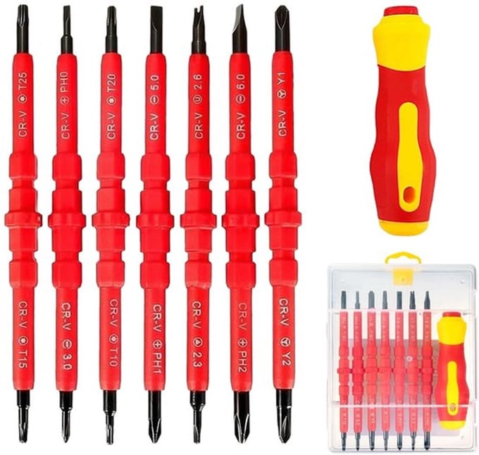 Dailygoody - 7-in-1 schroevendraaier - multifunctionele