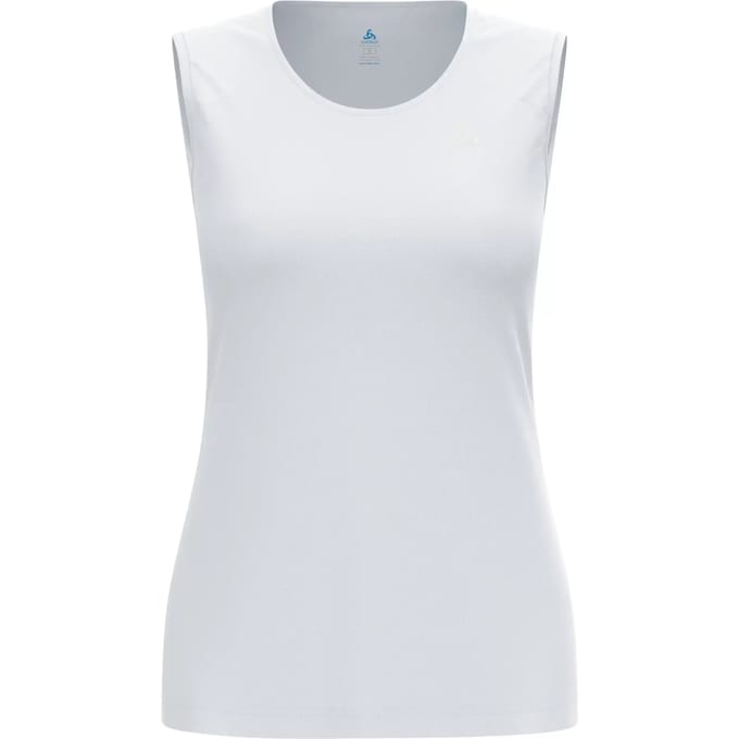 Odlo Cardada Mouwloos T-shirt Wit S Vrouw
