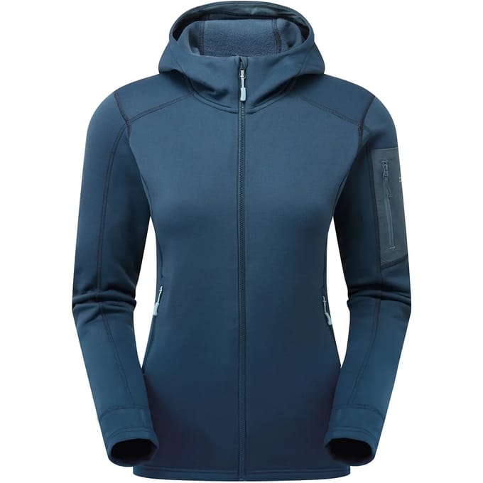 Dames fleece met capuchon Rab Modulus