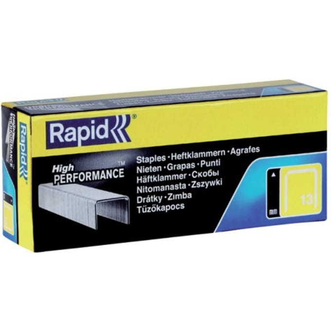 Nieten Rapid 13/10 gegalvaniseerd strong 5000 stuks