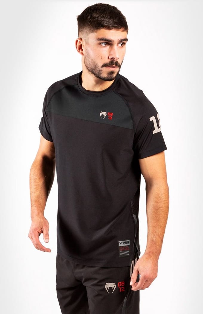 Venum Loma 08-12 Dry Tech T-shirt Zwart - S