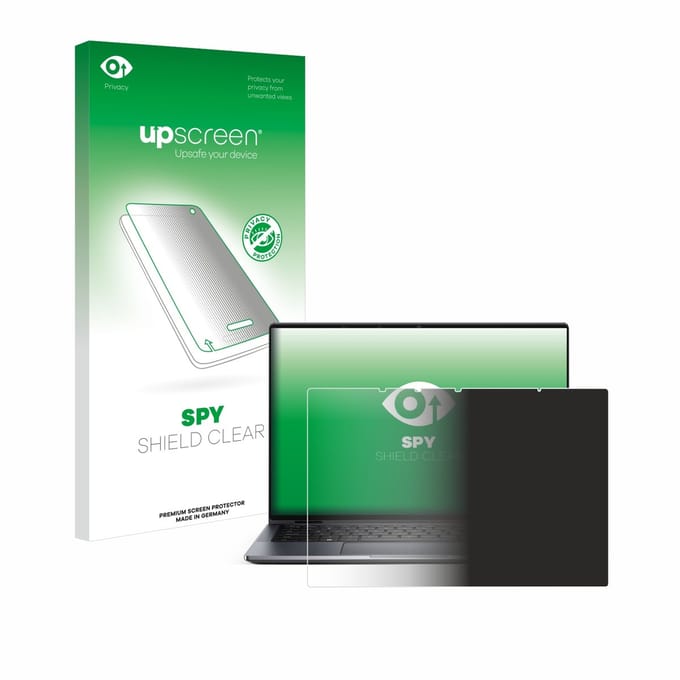 upscreen - privacy screenprotector voor Dell Latitude 9330 2-in-1 - Folie Beschermfolie Blauwlichtfilter