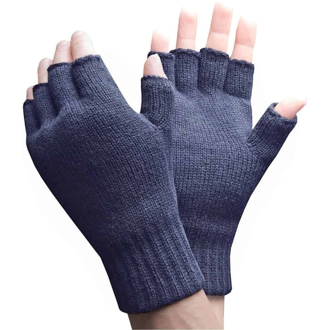 Heat Holders - Thermische vingerloze herenhandschoenen - Marine
