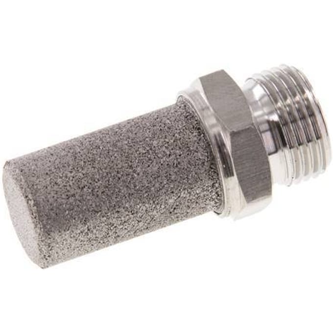 G3/8'' Roestvrijstalen Pneumatische Geluiddemper