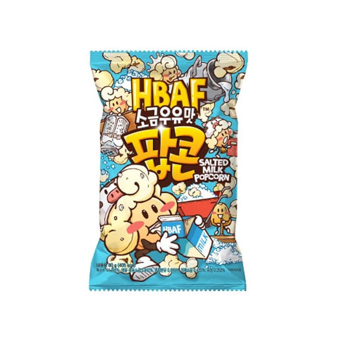 HBAF Gekruide Popcorn 17 Floavors, 80g (18 Opties) Cheddar Cheese x 3PCS