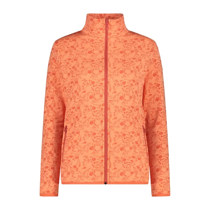 Vrouwen stretch fleece met rits CMP